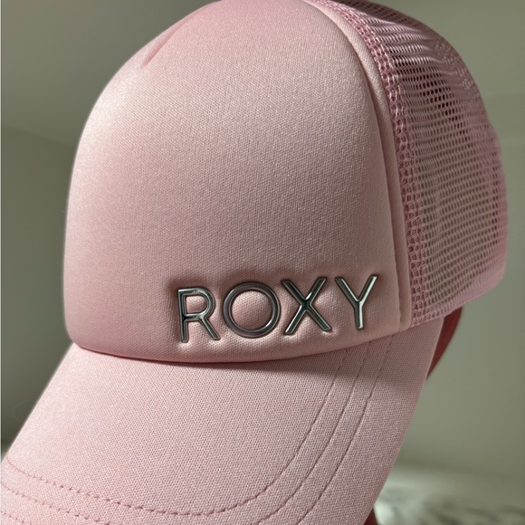 Roxy Light Pink Trucker Hat - Picture 2 of 6